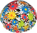 Double Layers Shower Caps for Women Girl, Colorful Splatter Color Art Bathing by Unknown