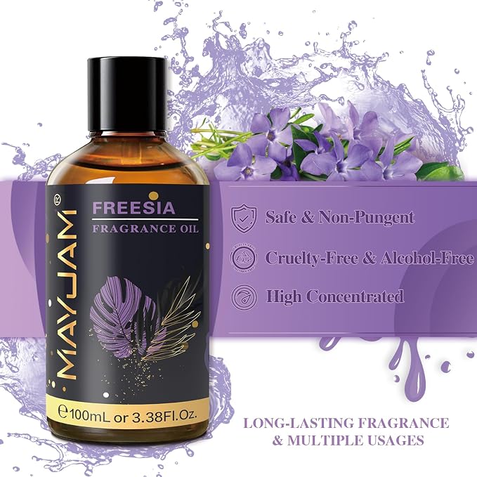 MAYJAM 100ML/3.38FL.OZ Freesia Fragrance Oils - Image 3