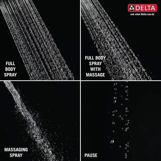 Delta Arvo 14 Series Chrome Bathtub Shower Faucet Set - Image 8