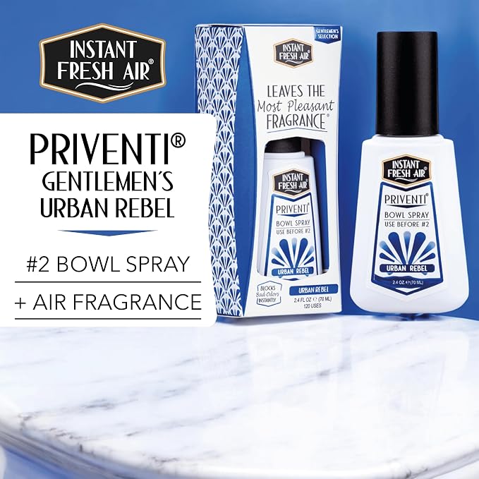 Signature PRIVENTI for Men Toilet Spray Urban Rebel Scent Bathroom Spray - Image 9
