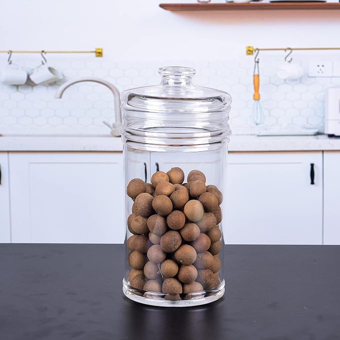 64 oz Reinforced Large Acrylic Storage Jar, Airtight Lid Cookie Jar | Ideal - Image 5