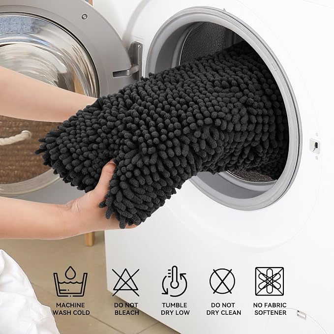 Bcoimo 70"×24" Absorbent Bath Mat, Non-Slip - Image 6