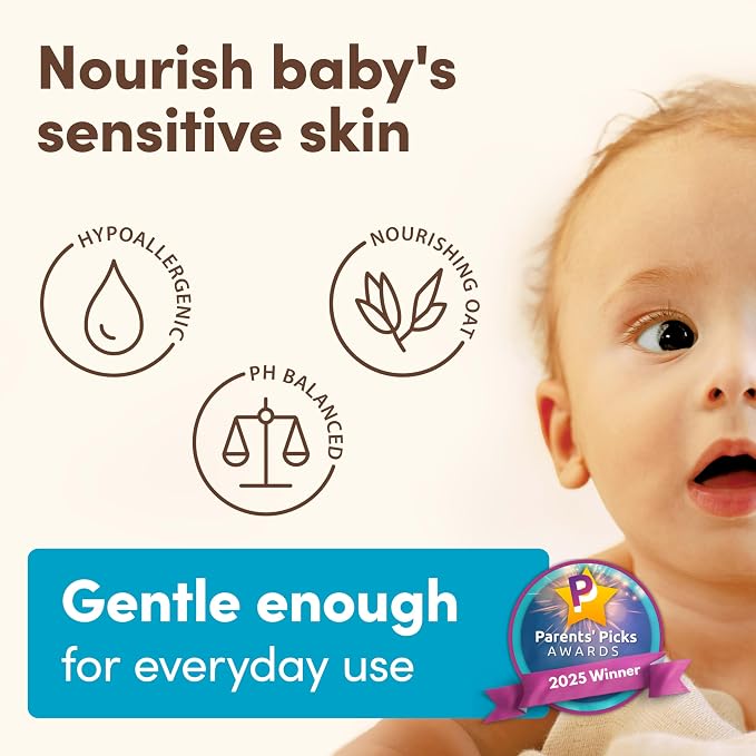 Aveeno Baby Daily Moisture Body Wash & Shampoo - Image 2