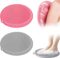2 Pack Shower Foot Scrubber & Shower Back Scrubber Wall Mounted by Unknown