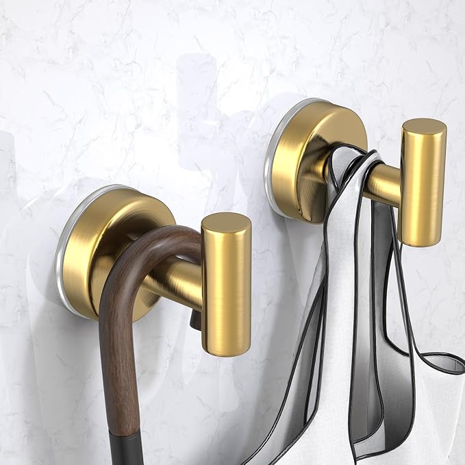 Suction Cup Hooks for Shower, Stainless Steel Shower Hooks for Hanging Towels - Image 7