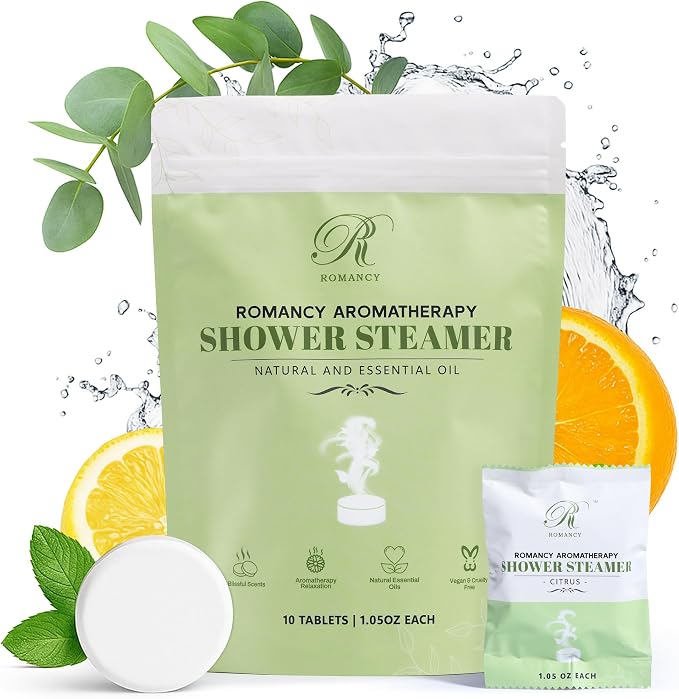 Shower Steamers Aromatherapy Gift Set – 10 Pack Eucalyptus, Mint & Citrus - Image 8