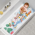 AmazerBath Baby Bath Mat Non Slip, Cartoon Kids Bath Mat by AmazerBath