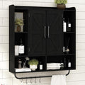 RUSTOWN Rustic Wood Wall Bathroom Cabinet, Farmhouse Medicine Cabinet Wall by RUSTOWN