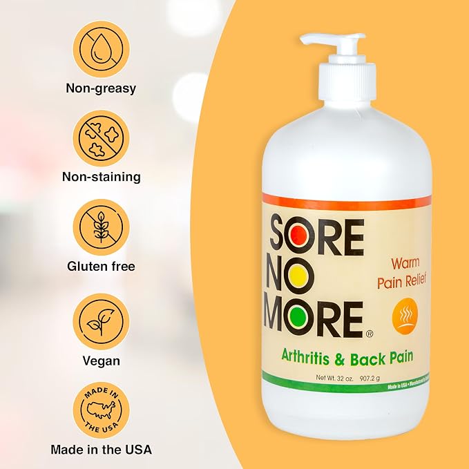 Sore No More Warm Arthritis Pain Relief Cream – Targeted Reliever - Image 3