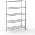 24" Deep x 54" Wide x 86" Height Wire Shelving Kit | 5-Tier | NSF Commercial by Regal+Altair