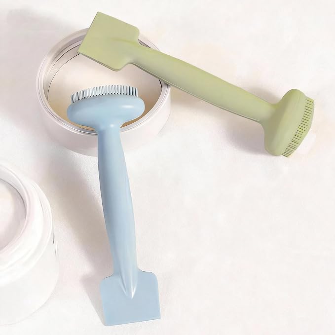 2 Pack Silicone Face Scrubber, 2 in 1 Facial Cleansing Brush & Face Mask by Unknown