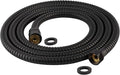 Hibbent All Metal Shower Hose, 90 Inch Stainless Steel Extra Long Shower Hose by Hibbent