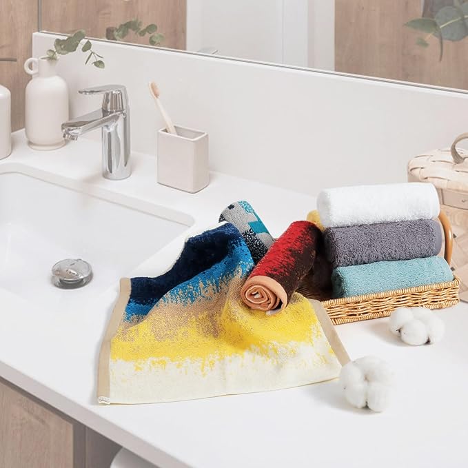 SEMAXE 100% Cotton Washcloths for Bathroom - Image 9