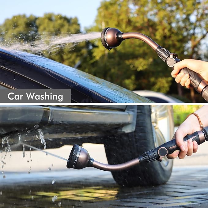 RESTMO Watering Wand, Heavy Duty Metal Garden Hose Wand - Image 5