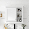 30'' x 28'' White Medicine Cabinet, Wall Mounted Bathroom Storage Cabinet by THINK30