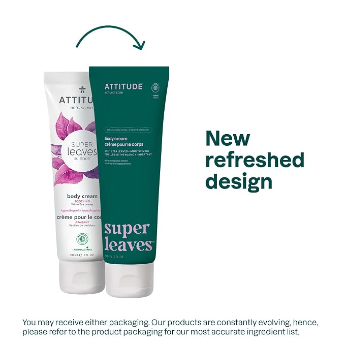 ATTITUDE Body Cream, EWG Verified Moisturizer, Vegan Moisturizing Products - Image 2