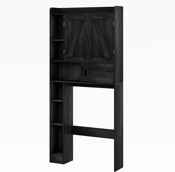 ChooChoo Over The Toilet Storage Cabinet, Farmhouse Bathroom Storage Cabinet - Image 7