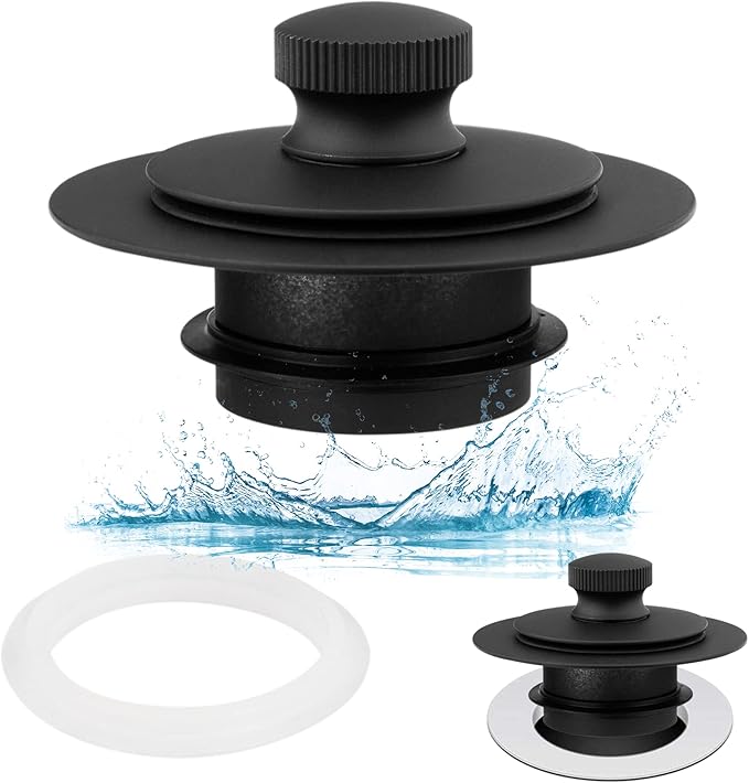 Artiwell Universal Lift and Turn Bath Drain Stopper and Cover, Bathtub Drain by Artiwell