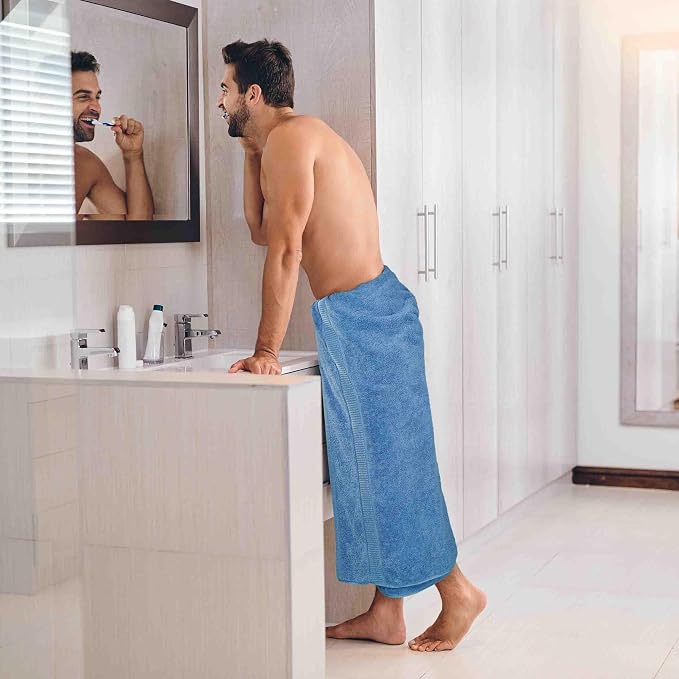 Utopia Towels Luxurious Jumbo Bath Sheet 2 Piece, 600 GSM, 35 by 70 Inches - Image 3
