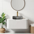 30 inch Bathroom Vanity with Sink, Floating Bathroom Cabinet with Round by Unknown
