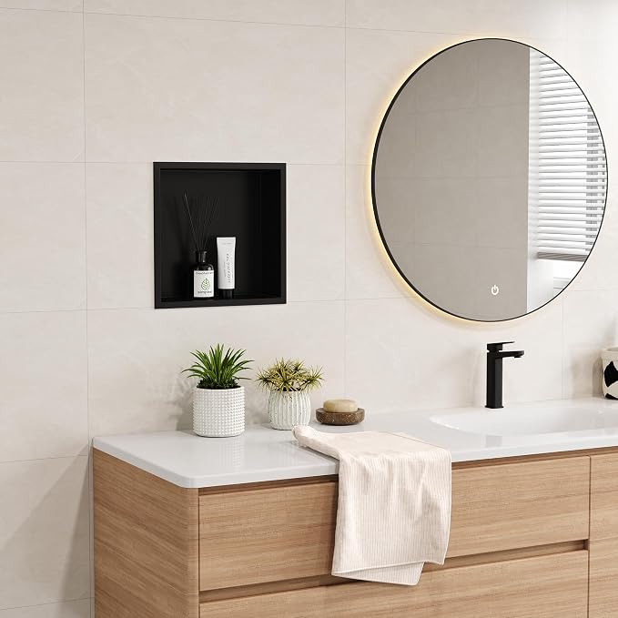 Neodrain Shower Niche Insert Tile Ready Recessed Bathroom Cabinet, Waterproof - Image 6