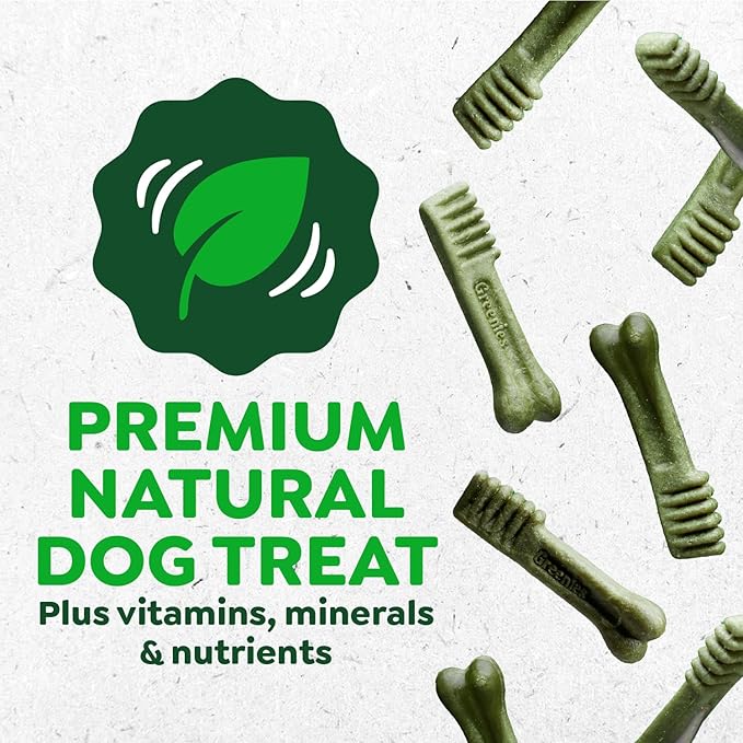 Greenies Veterinarian-Recommended Natural Dental Dog Treats Teenie Size - Image 6