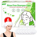 Shampoo Caps No Rinse Waterless Hair Washing Shower Caps 6 Packs by MED