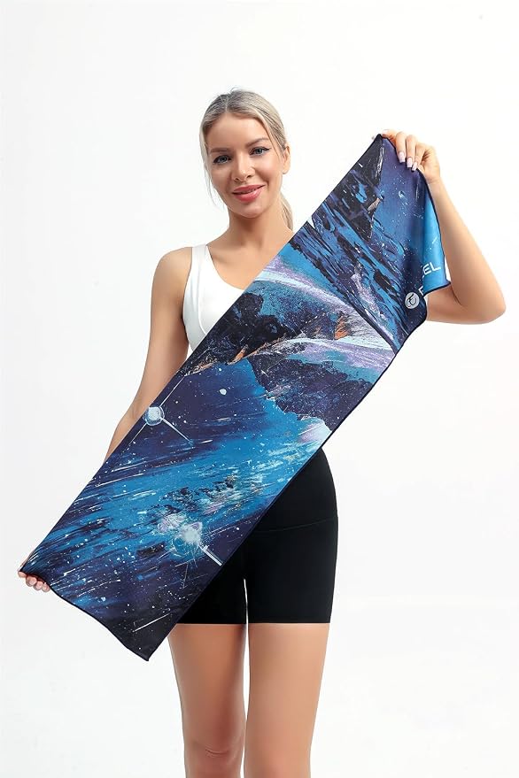 Cooling Towel, Ice Towel for Neck, Soft Microfiber Chilly Towel Stay Cool for - Image 3