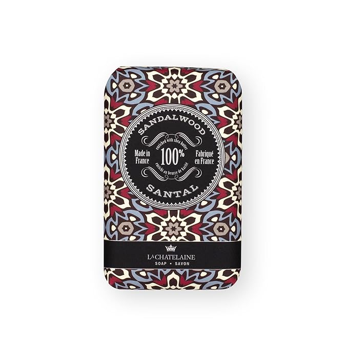 La Chatelaine Unisex, Women Bar Soap| Natural and Organic |Triple Milled | Made by LaChatelaine