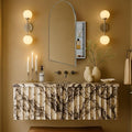 TEHOME 24 x 36'' Brushed Nickel Arch Bathroom Medicine Cabinet by TEHOME