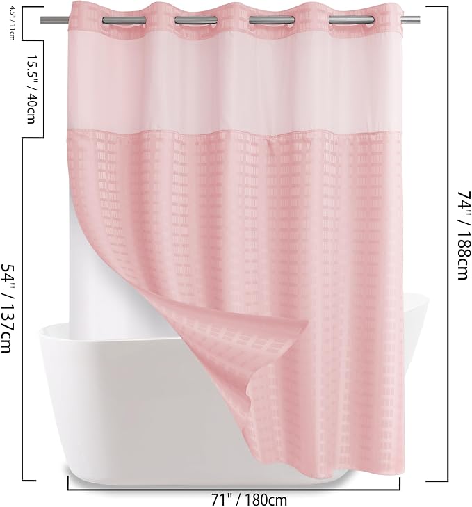 Conbo Mio No Hook Shower Curtain - Image 6