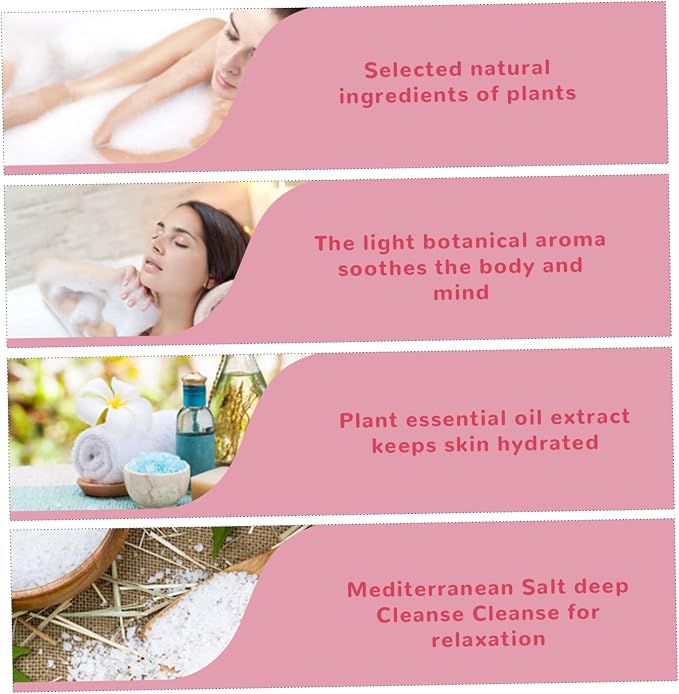 6Pcs Bath Bombs for Girls, 6 Styles Bath Bomb Set, Organic Natural Essential - Image 3