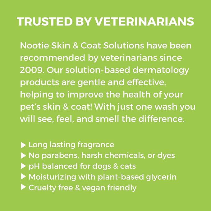 Nootie - Oatmeal Pet Shampoo for Sensitive Skin - Revitalizes Dry Skin & Coat - - Image 3