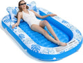 Inflatable Tanning Pool Lounger Float by COMMOUDS