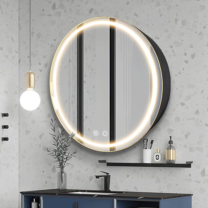 26inch Round Medicine Cabinet by Janboe