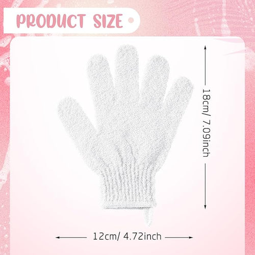 104 Pcs Exfoliating Glove Bulk Shower Gloves - Image 2