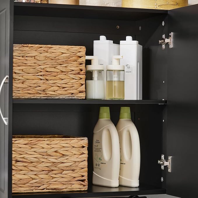 SoBuy Wall Cabinet Laundry Room, Medicine Cabinet - Image 6