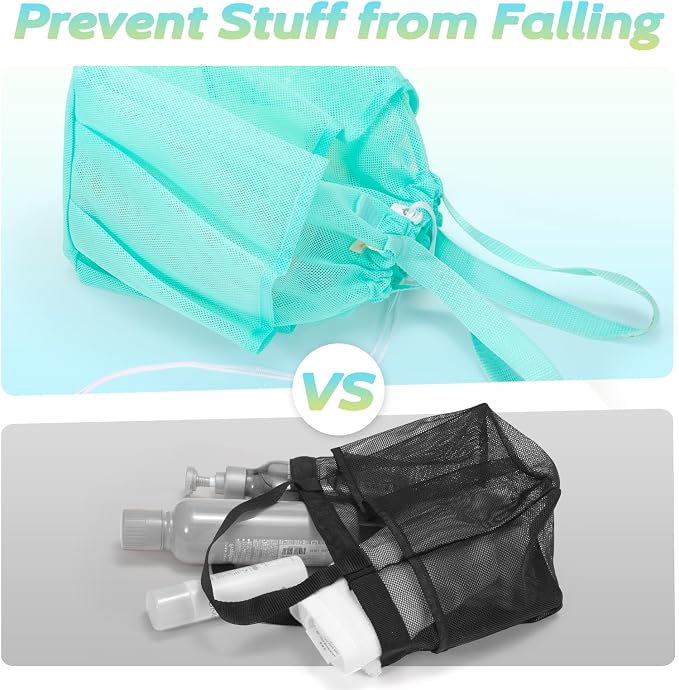 Mesh Shower Caddy Portable, Dorm Room Essentials - Image 2