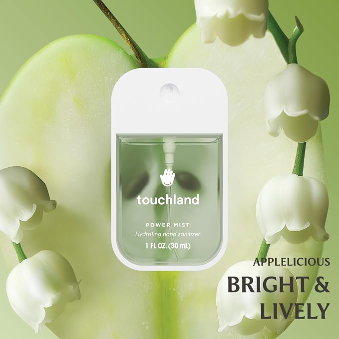 Touchland Hydrating Hand Sanitizer Spray, BLOSSOM 5 Set, 1 FL. OZ. Travel Size - Image 4