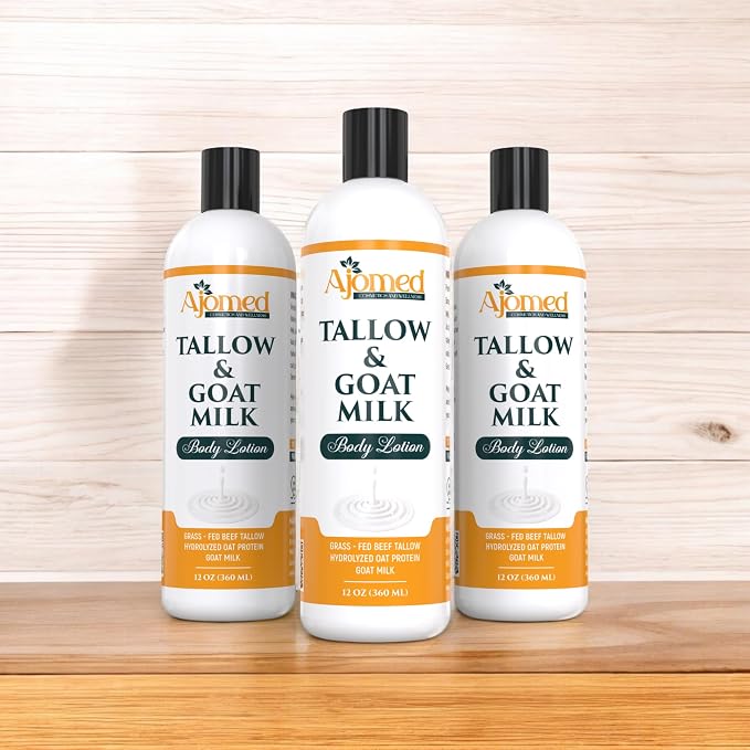 Tallow & Goat Milk Body Lotion for Sensitive Skin, Organic moisturizing Lotion - Image 6
