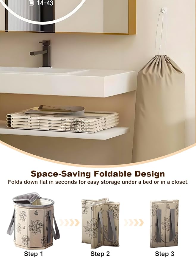 Foot Bath Basin Portable Travel Collapsible Foot Basin Folding Foot Bath Tub - Image 4