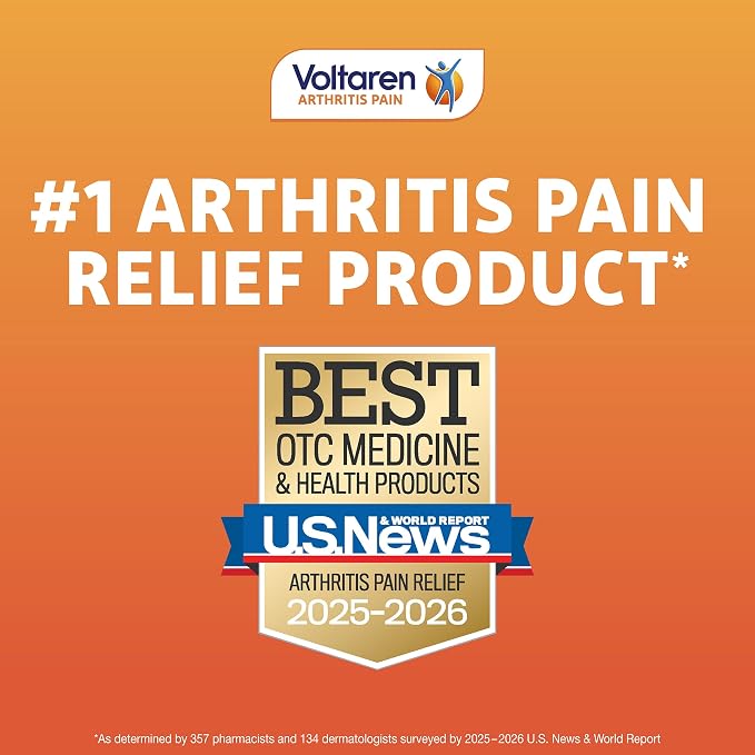 Voltaren Arthritis Pain Relief Gel, Diclofenac Sodium, Clinically Proven - Image 20