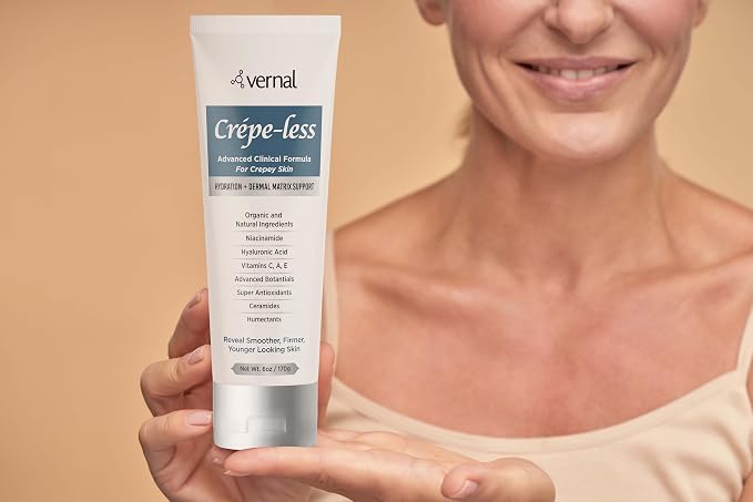 Vernal Crepe-less skin firming cream to reduce crepey arms, neck & hands. - Image 5