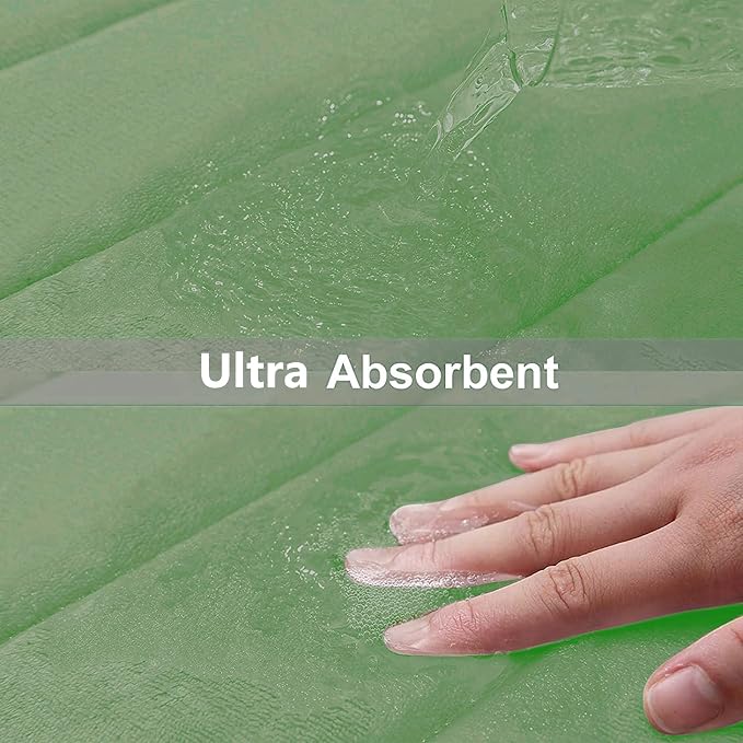 Buganda Memory Foam Bath Mat, 35.4" x 24", Ultra Soft and Non-Slip Bathroom Rugs - Image 4