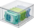 iDesign Clear Plastic Storage Drawer, Stackable Organizer by iDesign