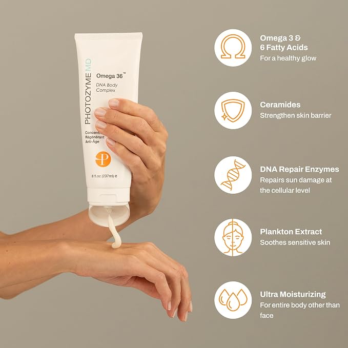 Photozyme Omega 36 Body Complex – Anti-Aging Body Cream - Image 3
