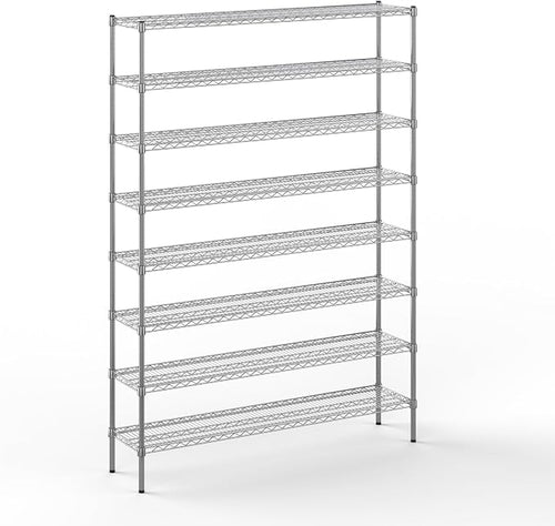 14" Deep x 60" Wide x 86" Height Wire Shelving Kit | 8-Tier | NSF Commercial by Regal+Altair