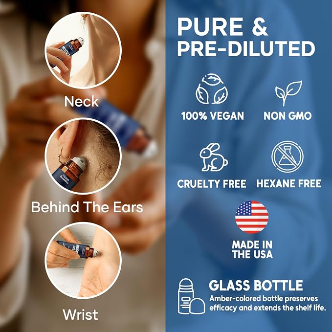 Muscle Relief Essential Oil Roll-On 10 ml - Image 3