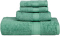 Casa Lino 100% Cotton Bath Towels Set of 4 by CASALINO