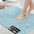 GORILLA GRIP Bath Rug Mat 60x24, Thick Soft Absorbent Chenille, Quick Dry by GorillaGrip